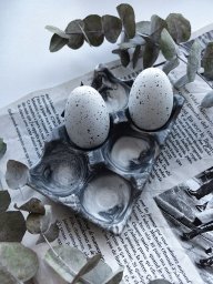 Пасхальная подставка для яиц 🤍🐰 2