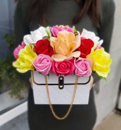Букеты из мыльных цветов 💐 7
