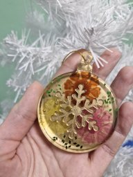 Новогодние игрушки из эпоксидной смолы 1