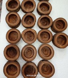 Подсвечники из дерева 1