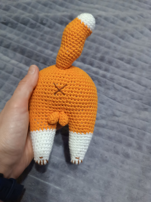 Игрушка "Кошачья попа"