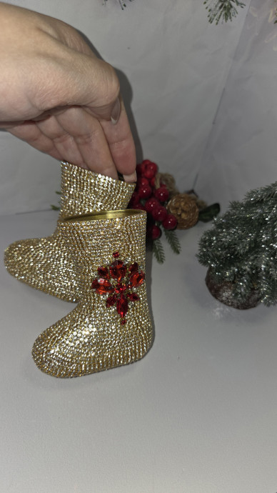 Новогодняя игрушка "Валенки" 1