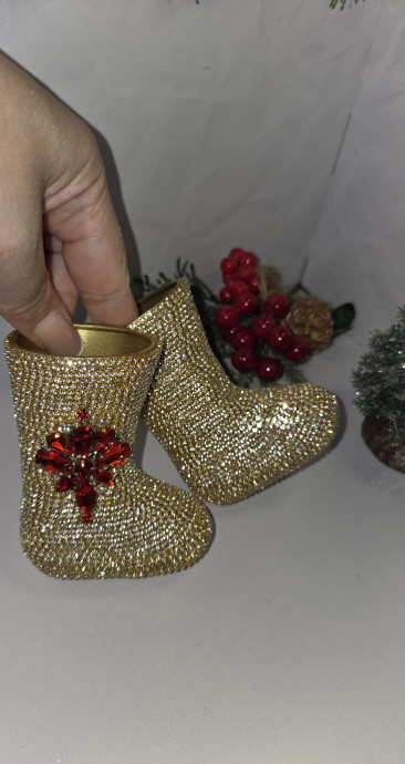 Новогодняя игрушка "Валенки" 2