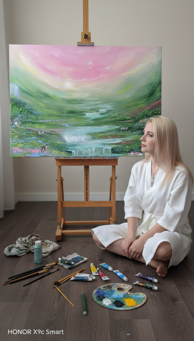 " Сказочно-Воздушные Прерии" 60×80