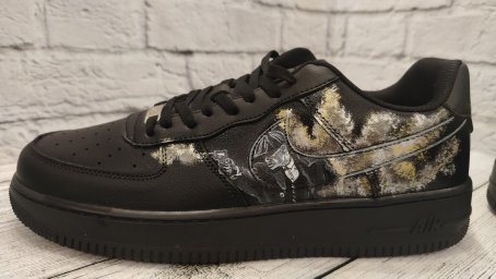 Ручная роспись Nike Air. Острые козырьки 5