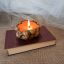 Свеча интерьерная пенёк